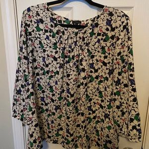 Large floral Talbots top